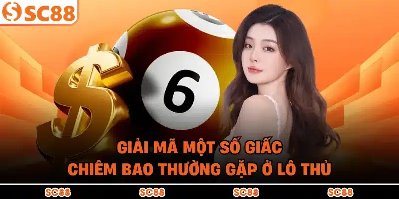 Giải mã một số giấc chiêm bao thường gặp ở lô thủ
