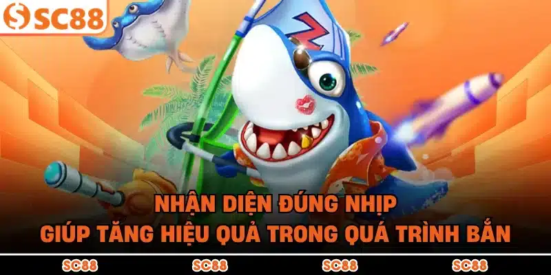 Nhận diện đúng nhịp giúp tăng hiệu quả trong quá trình bắn