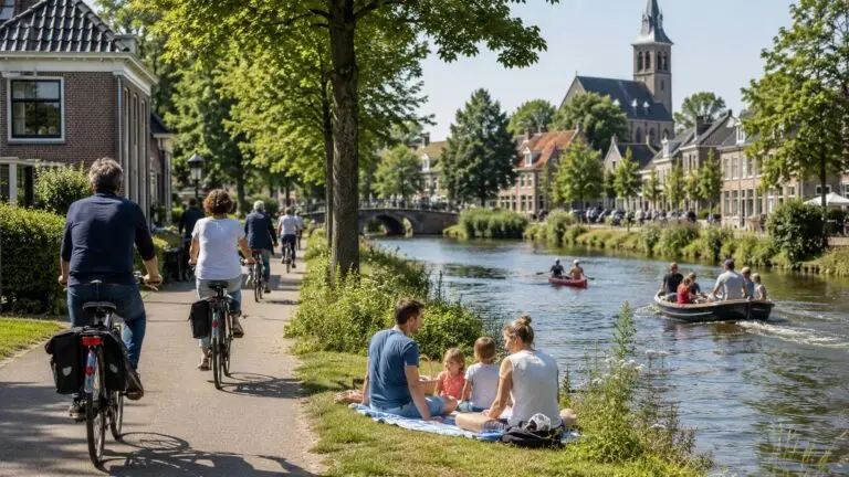 Activiteiten in Nederland met wandelen, fietsen en recreatie aan het water