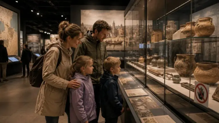 Binnenactiviteiten in Nederland met een gezin in een interactief science center tijdens regenachtig weer