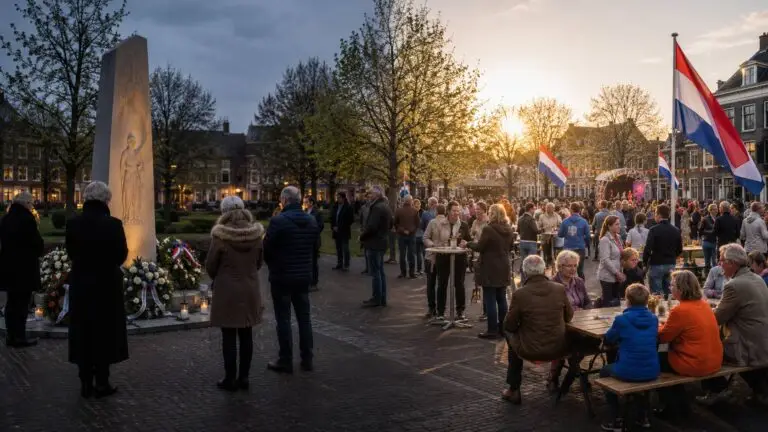 Dodenherdenking en Bevrijdingsdag met herdenken op 4 mei en het vieren van vrijheid op 5 mei